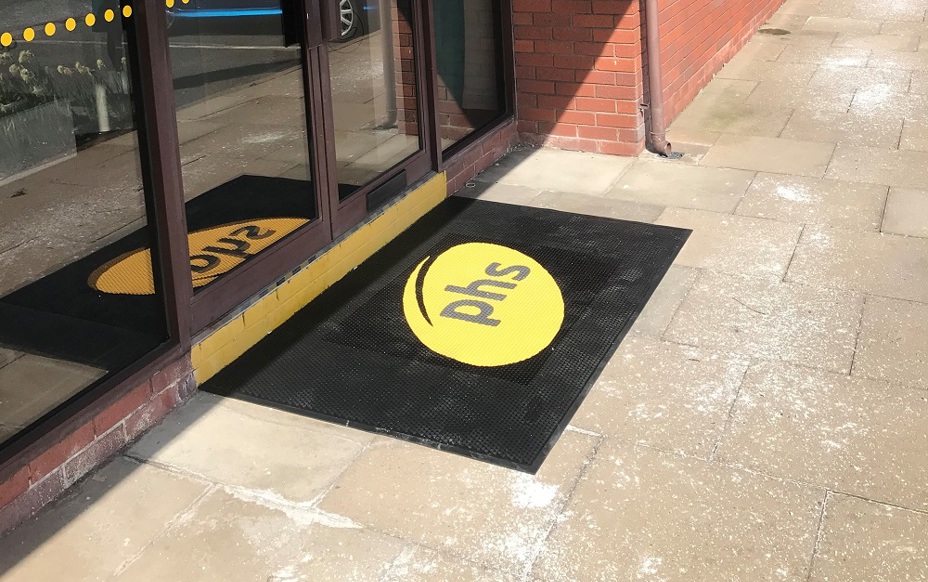 Outdoor Rubber Logo Mat 1